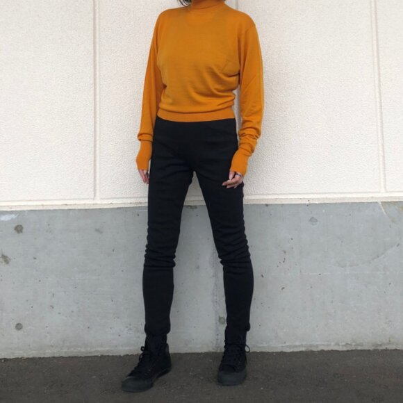 Uniqlo - U Sweat Pleated Leggings Pants 443247 | Large | Black - Picture 8 of 9